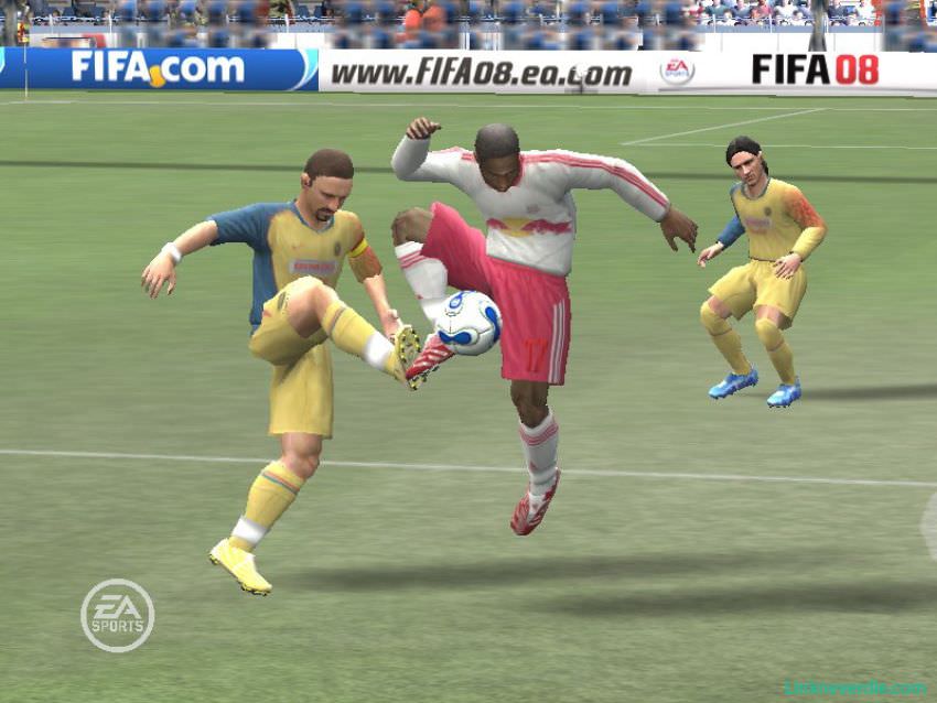 Hình ảnh trong game FIFA 08 (screenshot)