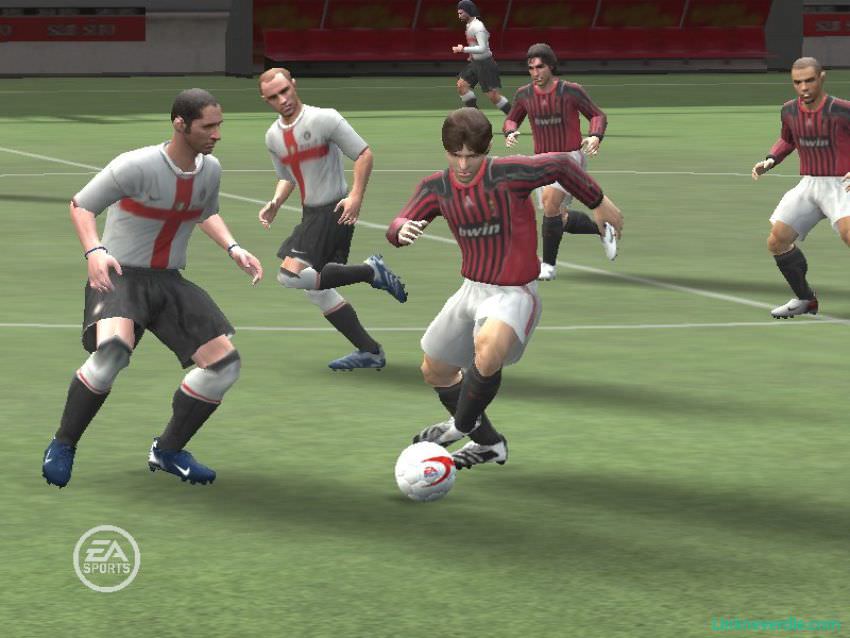 Hình ảnh trong game FIFA 08 (screenshot)
