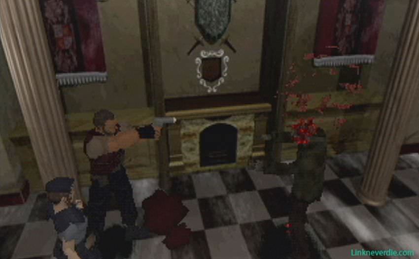 Hình ảnh trong game Resident Evil 1 (screenshot)