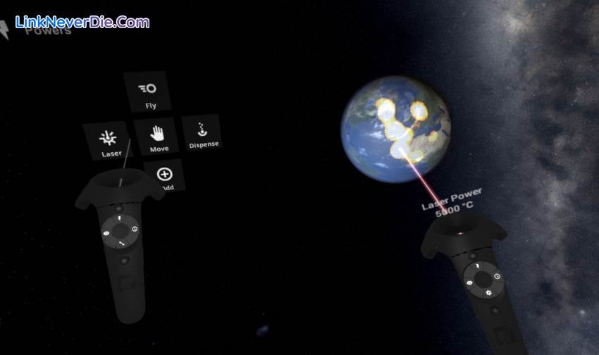 Hình ảnh trong game Universe Sandbox (screenshot)