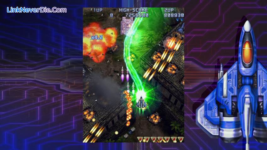 Hình ảnh trong game Raiden 4: OverKill (screenshot)