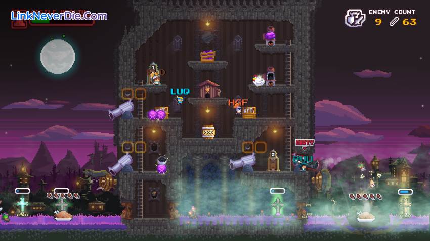 Hình ảnh trong game No Heroes Here (screenshot)