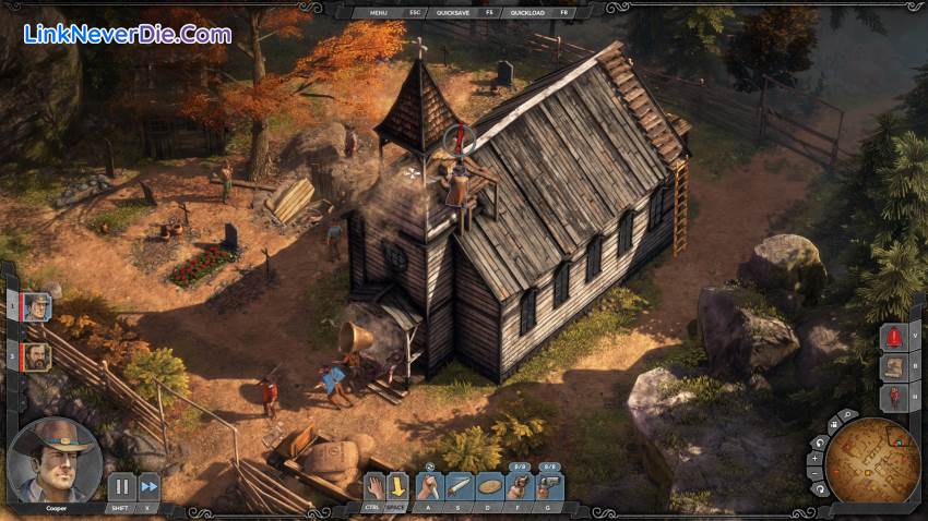 Hình ảnh trong game Desperados III (screenshot)