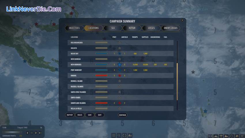 Hình ảnh trong game War on the Sea (screenshot)