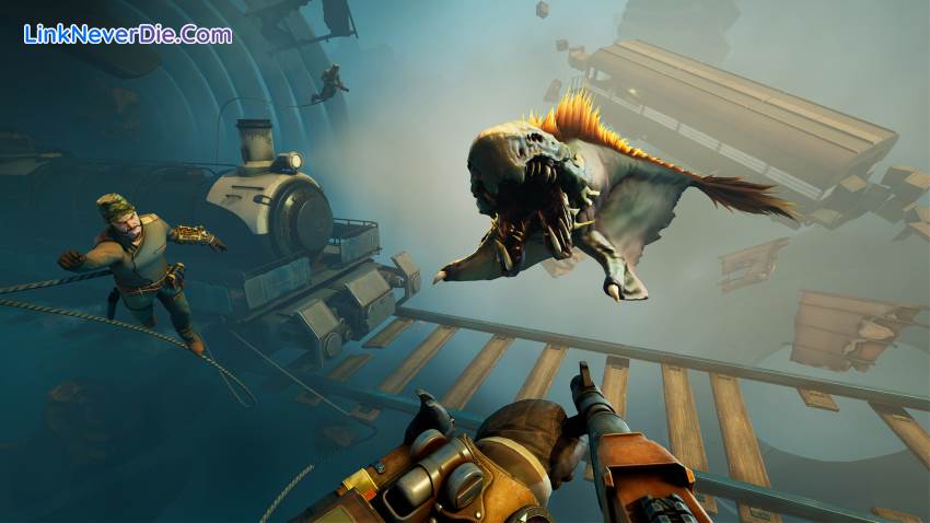 Hình ảnh trong game Voidtrain (screenshot)