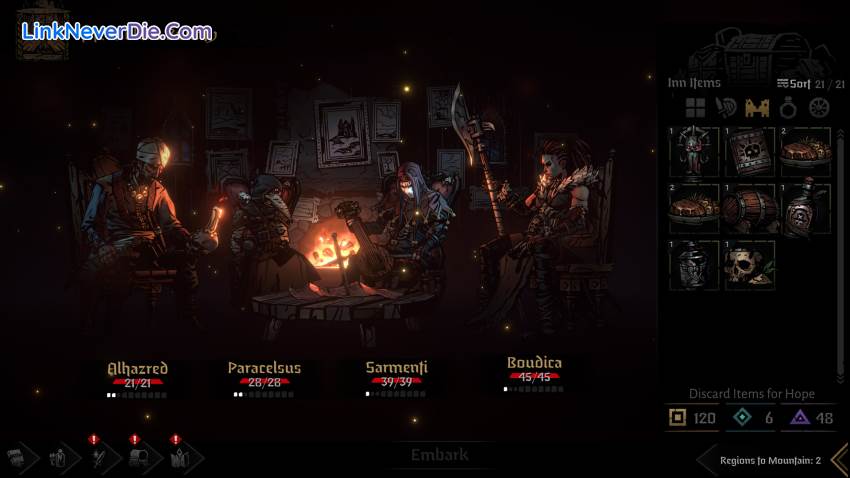 Hình ảnh trong game Darkest Dungeon II (screenshot)