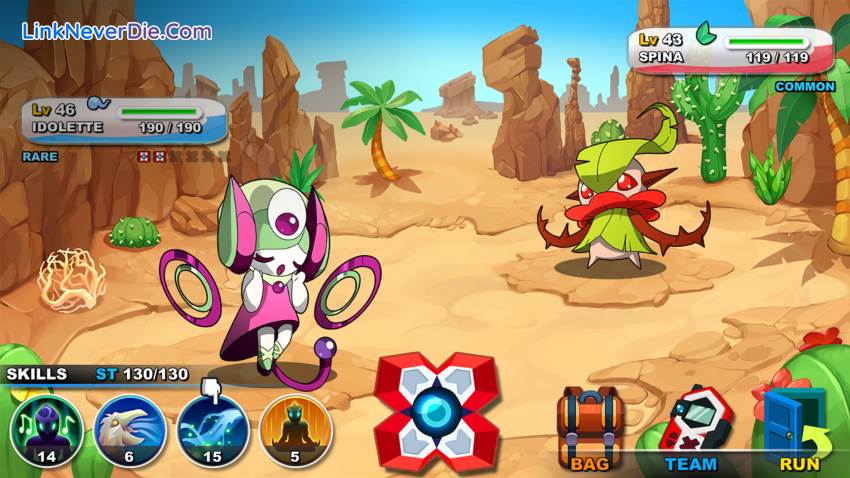 Hình ảnh trong game Nexomon (screenshot)