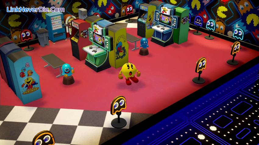 Hình ảnh trong game PAC-MAN MUSEUM+ (screenshot)
