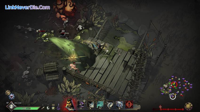 Hình ảnh trong game Ravenswatch (screenshot)