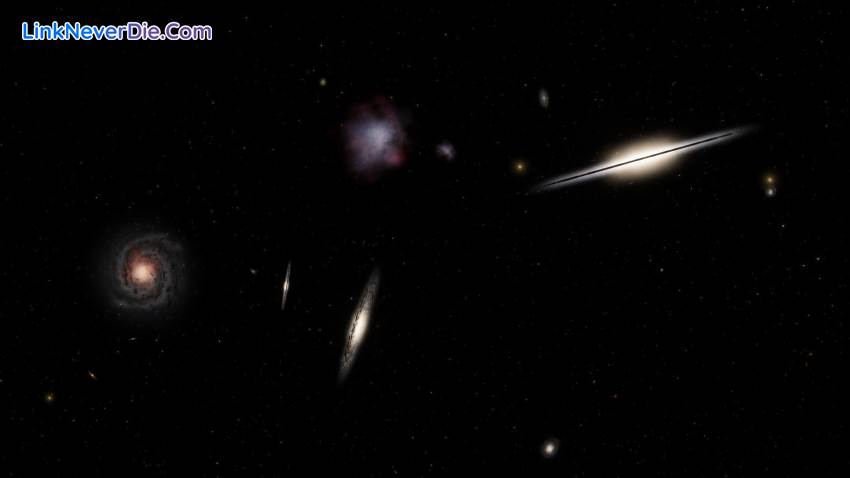 Hình ảnh trong game SpaceEngine (screenshot)