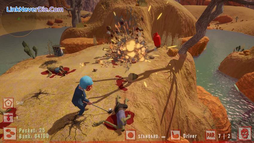 Hình ảnh trong game Golf VS Zombies (screenshot)