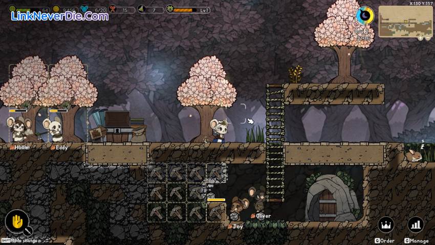 Hình ảnh trong game Ratopia (screenshot)
