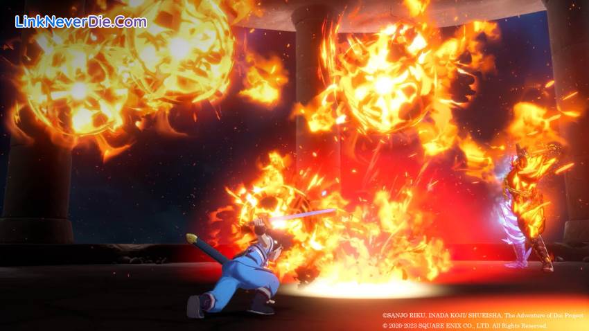 Hình ảnh trong game Infinity Strash: DRAGON QUEST The Adventure of Dai (screenshot)
