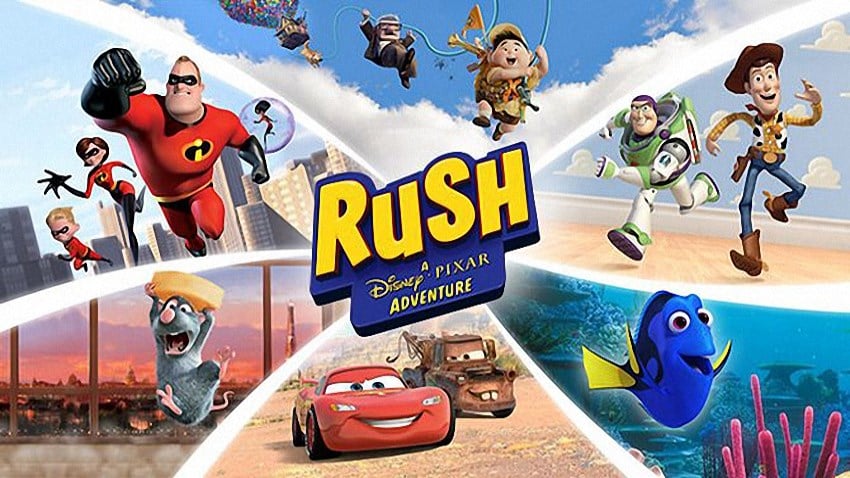 RUSH: A Disney PIXAR Adventure cover