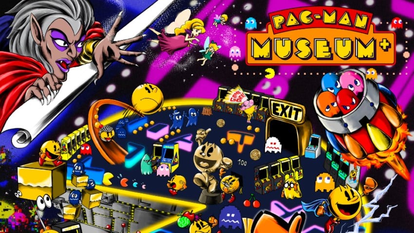 PAC-MAN MUSEUM+ cover