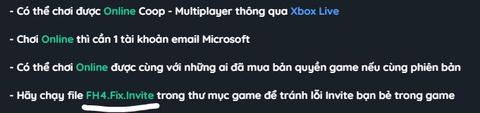 Forza Horizon 4 không chấp nhận lời mời của bạn bè được Forza Horizon 4 không chấp nhận lời mời của bạn bè được