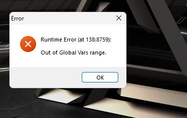 Lỗi upd 1.17 elden ring
