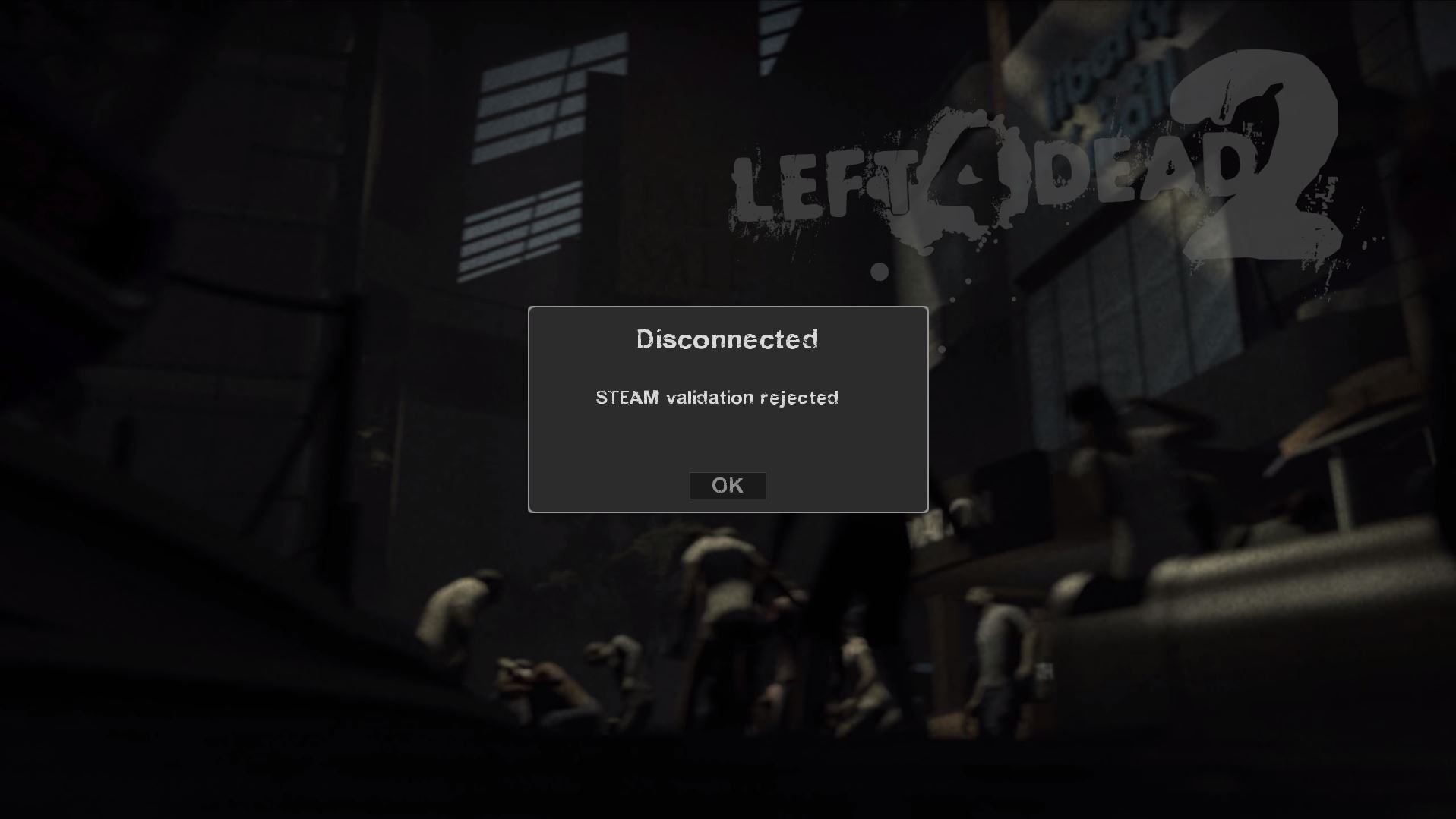 Lỗi Steam Validation Rejected