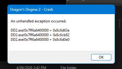 dragon dogma 2 crash