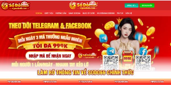 SODO66 Chính Thức - Cập Link Đăng Nhập Vào SODO66 Chính Thống