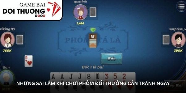 Phỏm tại game bài đổi thưởng – Sân chơi càng chơi càng cuốn