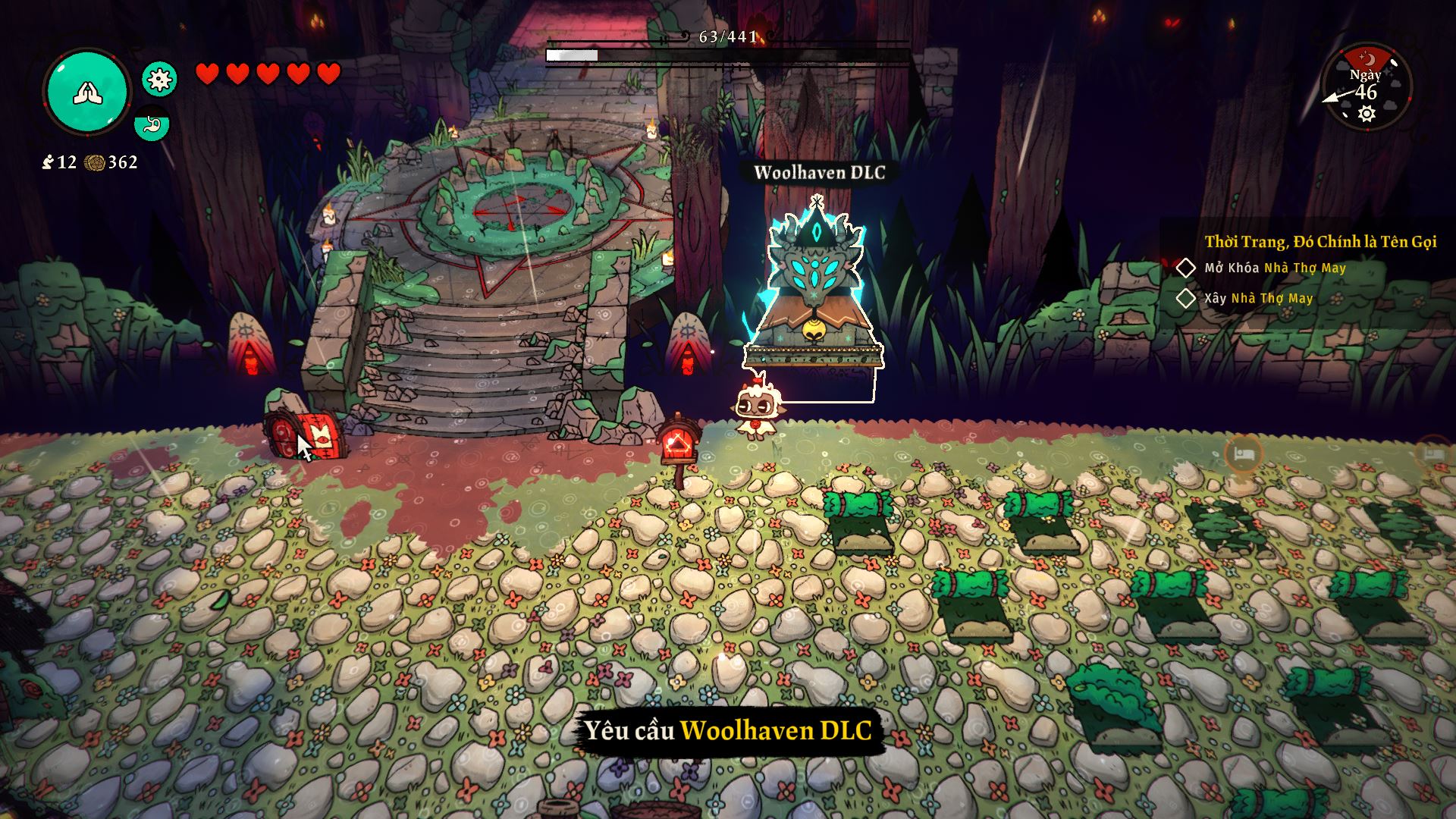 DLC không hoạt động trong Cult Of The Lamb DLC không hoạt động trong Cult Of The Lamb