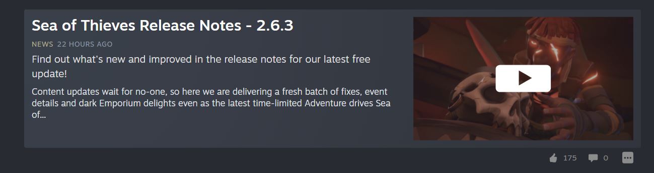 [Request Update] Sea of Thieves 2.6.3