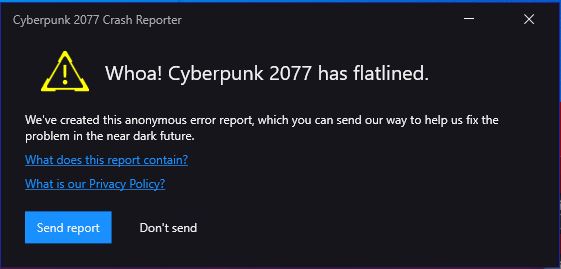Helppp lỗi game cyberpunk 2077