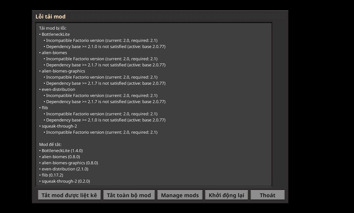 Cách cài mod cho factorio Cách cài mod cho factorio