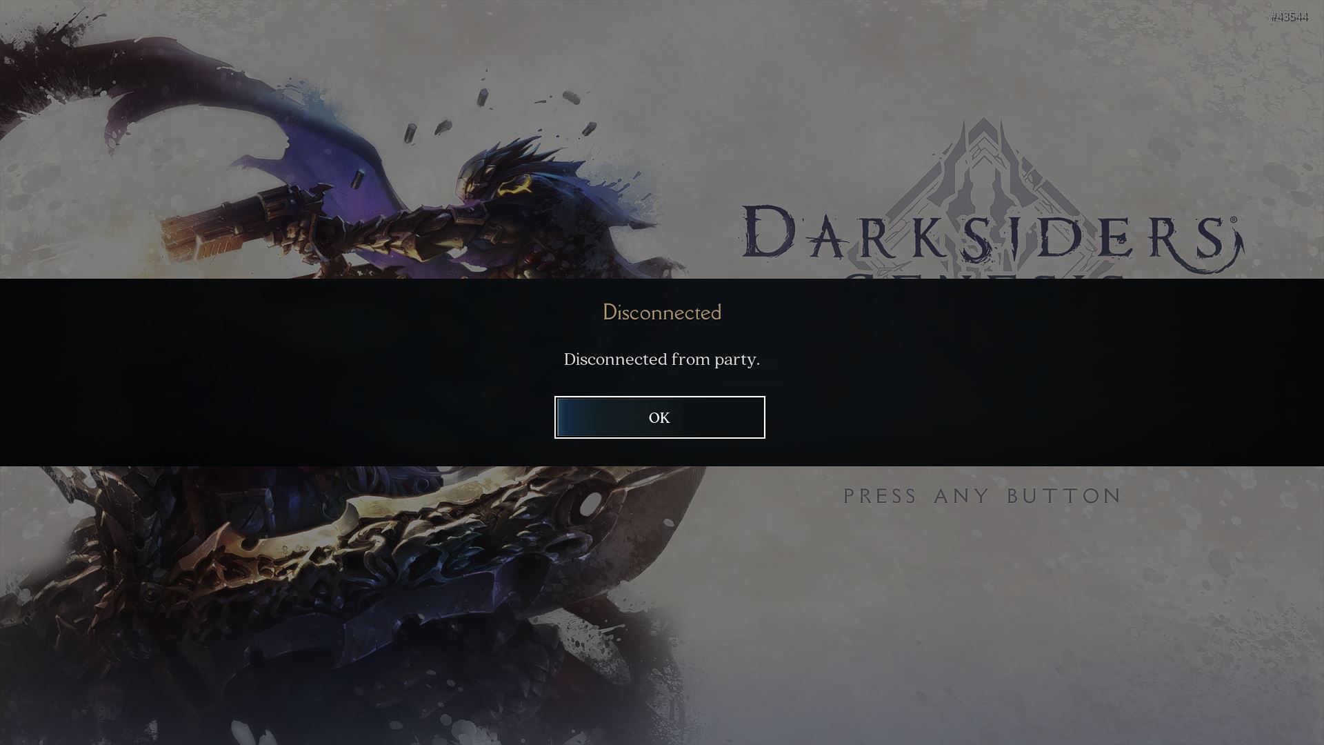 Lỗi co-op game Dark Genesis