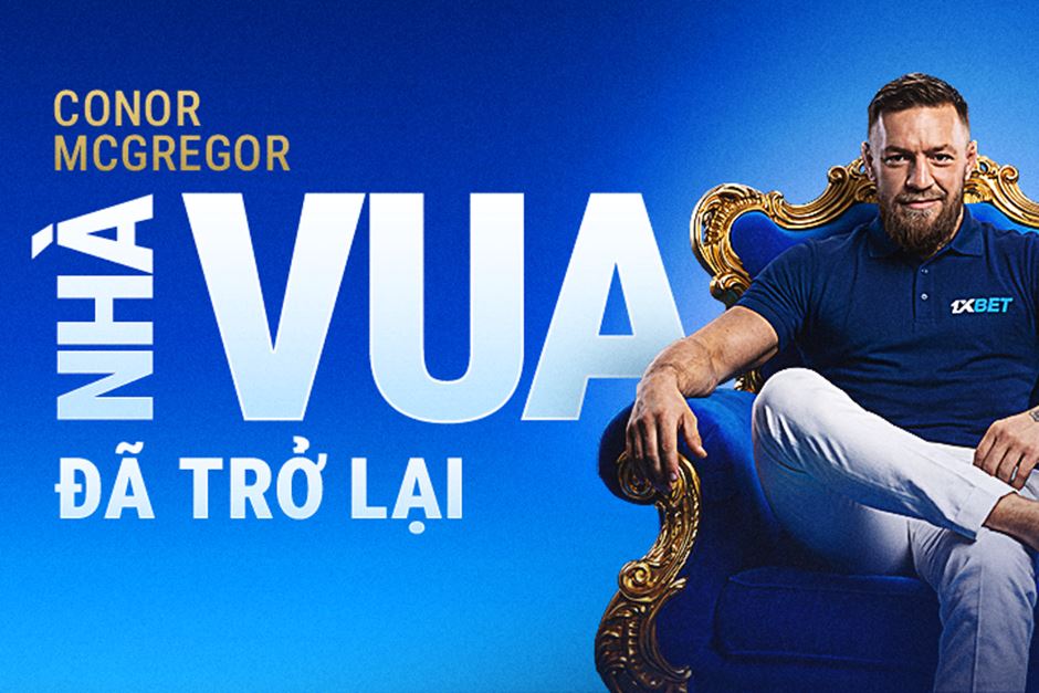 King Is Back: Conor McGregor is the new 1xBet ambassador King Is Back: Conor McGregor is the new 1xBet ambassador