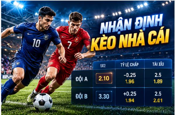 Nhận Định Kèo Nhà Cái Qua Dữ Liệu Trận Đấu Và Biến Động Thị Trường Nhận Định Kèo Nhà Cái Qua Dữ Liệu Trận Đấu Và Biến Động Thị Trường
