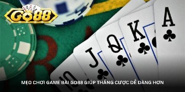 Game bài Go88 – Trải nghiệm cược bài số 1 cho người đam mê
