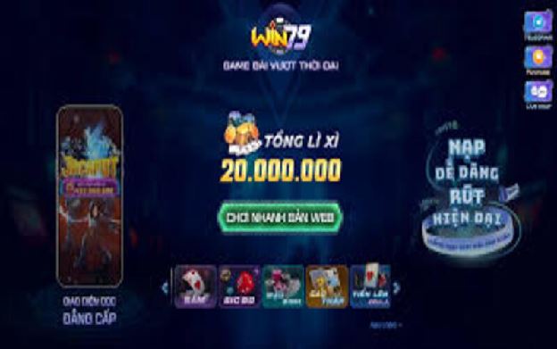 Win79 – Nền Tảng Giải Trí Trực Tuyến Hiện Đại Được Nhiều Người Quan Tâm Win79 – Nền Tảng Giải Trí Trực Tuyến Hiện Đại Được Nhiều Người Quan Tâm