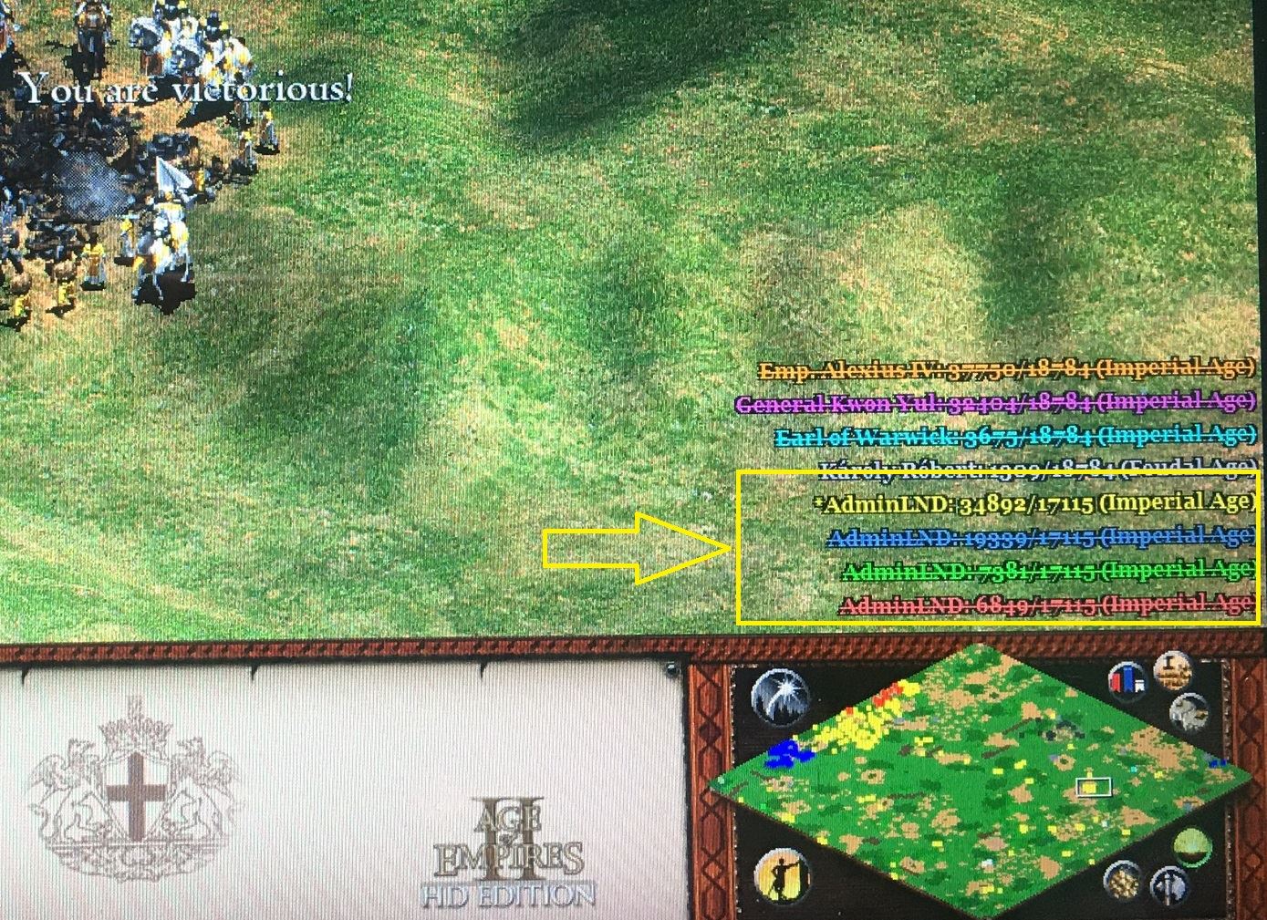 Đổi tên khi chơi ở chế độ LAN - Age of Empires 2 HD - v5.8