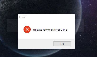 DIABLO 2 Resurrected lỗi Update recv wait error 0 in 3