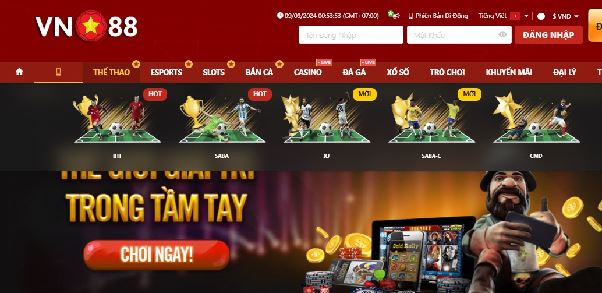 VN88 Thể Thao: thế giới cá cược đa dạng môn dành cho mọi fan