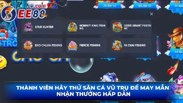 Bắn cá ee88: thế giới đại dương kịch tính chờ bạn chinh phục