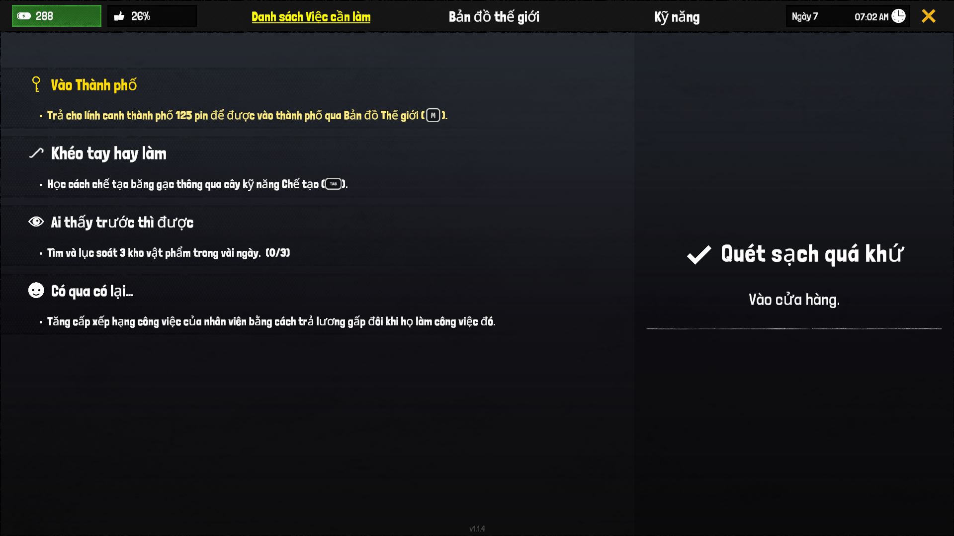 The Walking Trade v1.1.4 Việt Hóa The Walking Trade v1.1.4 Việt Hóa