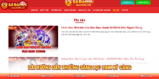 SODO66 Chính Thức - Cập Link Đăng Nhập Vào SODO66 Chính Thống