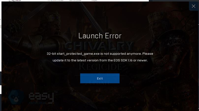 Lỗi game khi cài launcher ( game chivalry 2 )