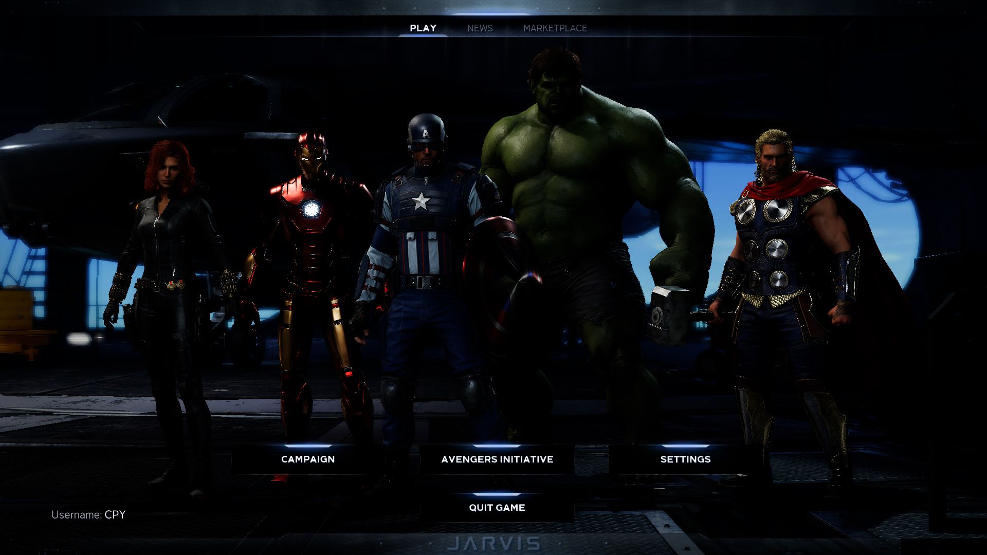 Khung cảnh, nhân vật bị ám đen trong Game Marvel's Avengers v1.3.3
