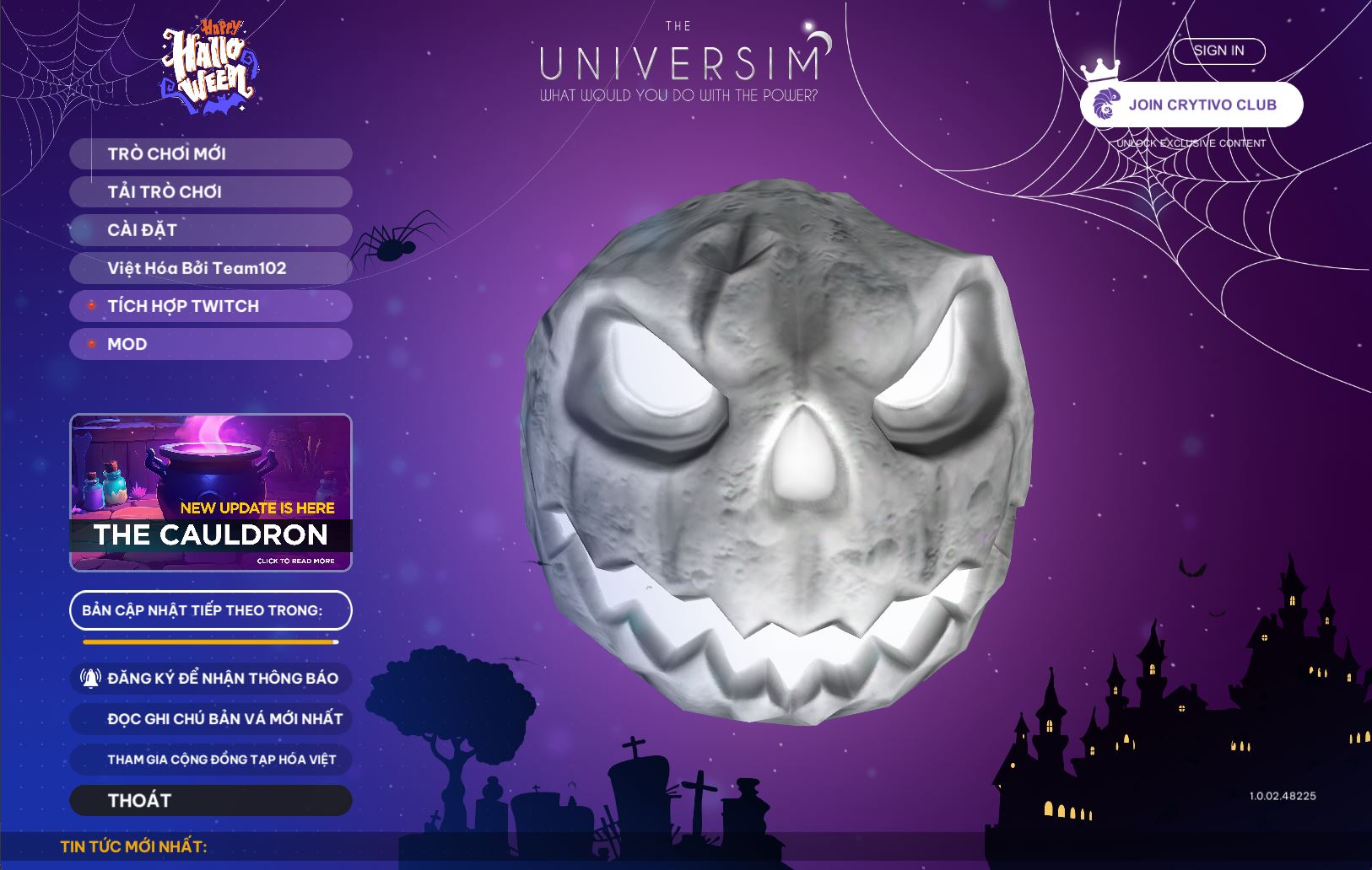The Universim Việt Hóa - Hóa Thân Thành Đấng Sáng Tạo
