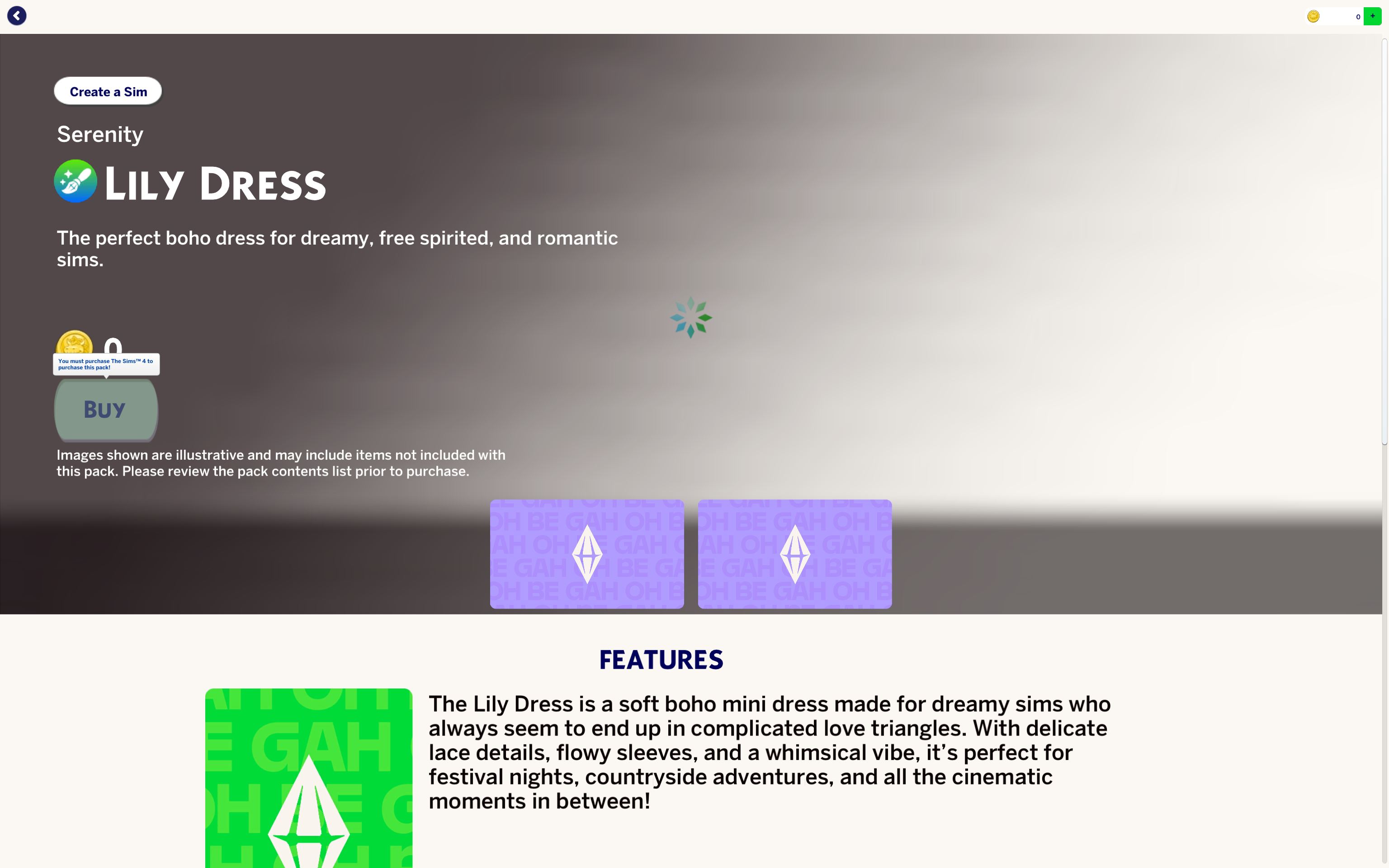 Không tải được content từ Gallery & Marketplace trong The Sims 4