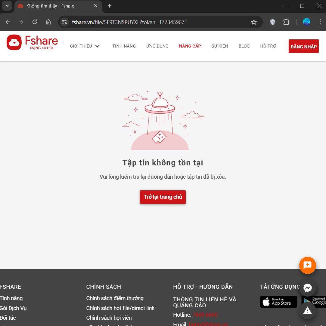 Link Fshare của Resident Evil 2 Remake là không có hay bị lỗi vậy mn ? Link Fshare của Resident Evil 2 Remake là không có hay bị lỗi vậy mn ?