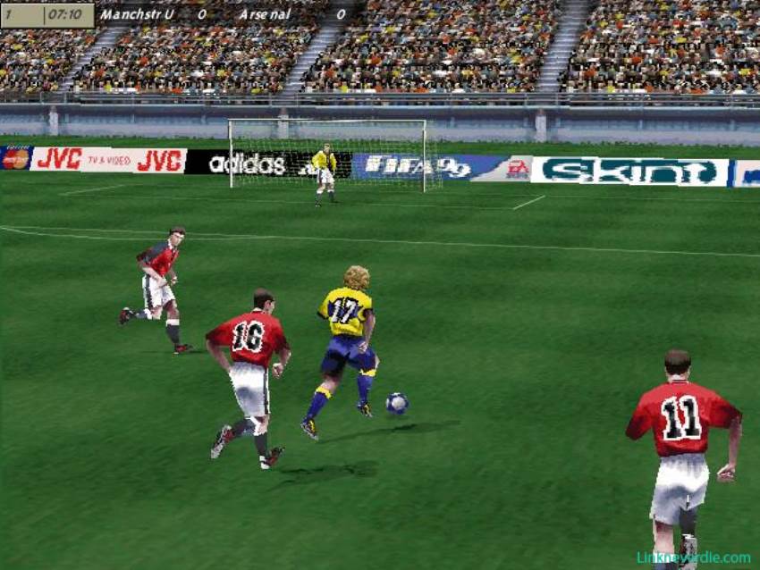 Hình ảnh trong game FIFA 99 (screenshot)