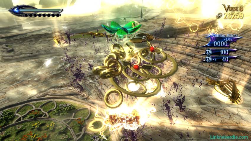 Hình ảnh trong game Bayonetta 2 (screenshot)