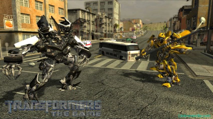 Hình ảnh trong game Transformers The Game (screenshot)