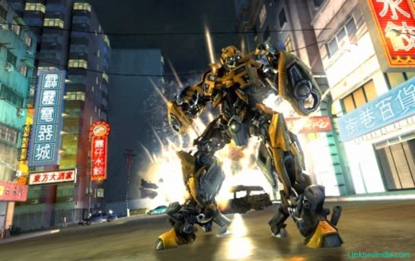 Hình ảnh trong game Transformers Revenge of the Fallen (screenshot)