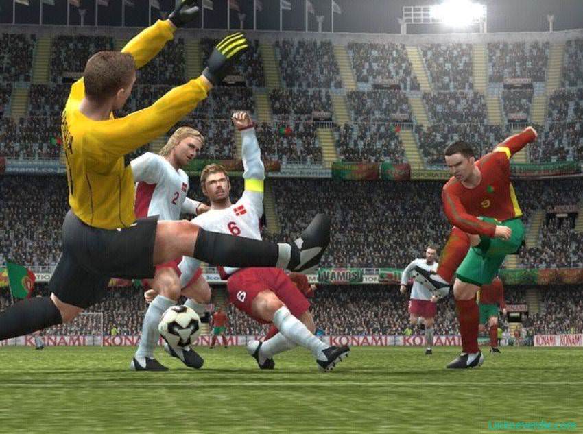 Hình ảnh trong game PES 2005 (screenshot)